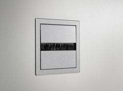 Garniture de cache-câble argentée 2000Z78 Pamar FE9950PL80