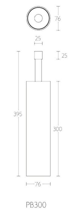 Porte-brosse WC Formani Piet Boon WC2710