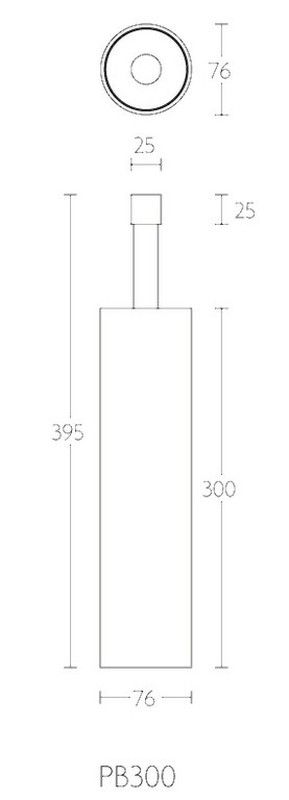 Porte-brosse WC Formani Piet Boon WC2710