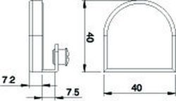 Pince à verre Ojmar CM0917ZC01 917