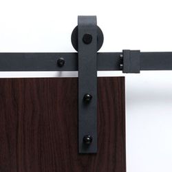 Guide coulissant en oxiron noir Saheco SF-Rustico 80 GO198