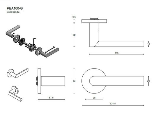 Levier Formani ARC PBA100-G