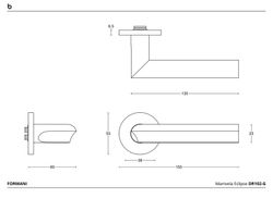 Poignée Formani DR102-G Eclipse MM3412