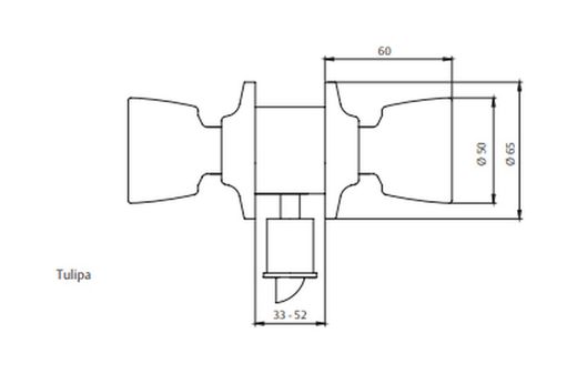 Ensemble de boutons Tesa CO250
