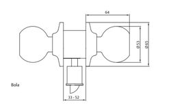 Ensemble de boutons Tesa CO390