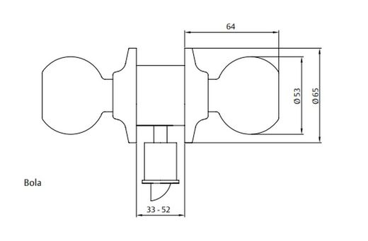 Ensemble de boutons Tesa CO390