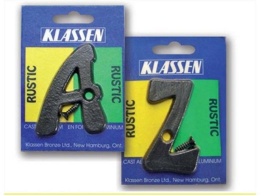 Lettre rustique 50 mm Ferpasa LN007A