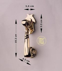 Heurtoir de porte moderniste LL0045LP00