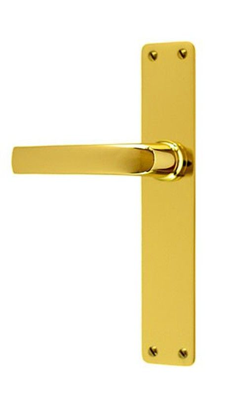 Poignée droite en laiton avec plaque MM9029