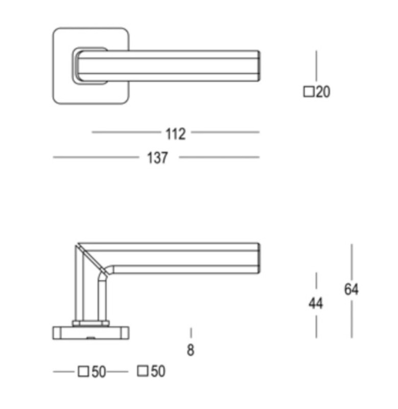 manillas para puertas Quincalux — Ferreteriabolibar