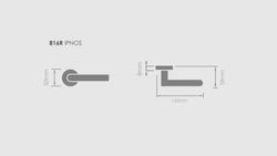 Poignée 816 R8 IPNOS par Groel MM2816