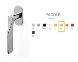 Poignée de fenêtre K264B PADDLE Olivari