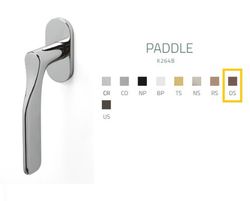 Poignée de fenêtre K264B PADDLE Olivari