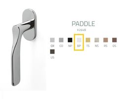 Poignée de fenêtre K264B PADDLE Olivari