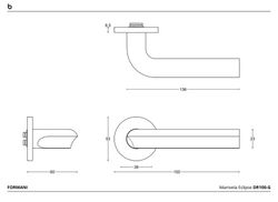 Poignée Formani DR100-G Eclipse MM3410