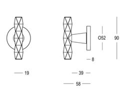 Poignée réf. 200RO Imperial Quincalux MM6202