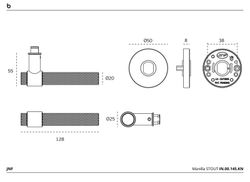 Poignée STOUT IN.00.145.KN par JNF MM0144