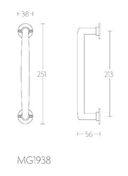 Poignée Formani Timeless MA1938