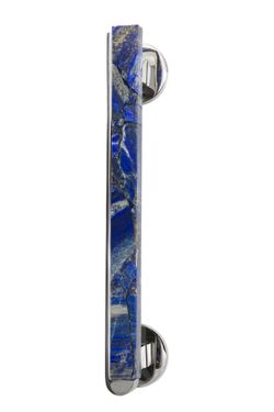 Poignée de porte intérieure de la collection Emporia avec lapis-lazuli 300 mm