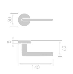 Manivelle 814 R8 BACI par Groël MM0814