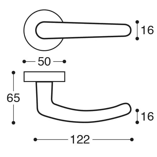 Manivelle RDS BRUGES MM0671XX45
