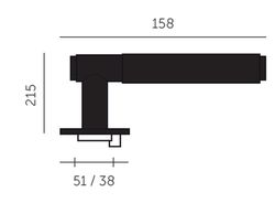 Manivelle de roulette Buster + Punch MM2600