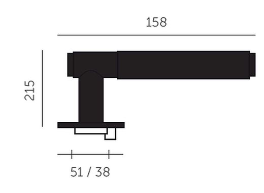 Manivelle de roulette Buster + Punch MM2600