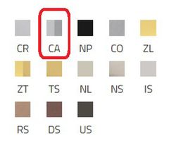 Poignée de fenêtre Olivari PLANET Q (carrée)