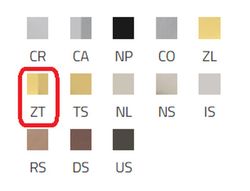 Manivelle de fenêtre Olivari PLANET QB (carrée)