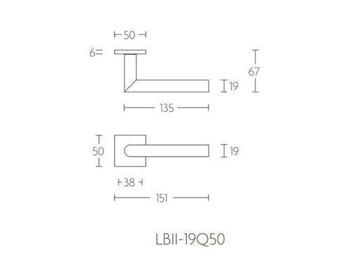 Manivelles LBII-19Q50 Formani Basics MM1089