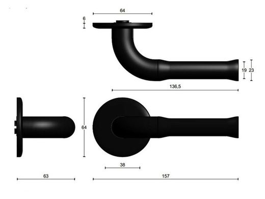 EV100/64 Formani Nour MM3100 Manivelles