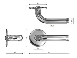 Manivelle EV101/64 Formani Nour MM3101