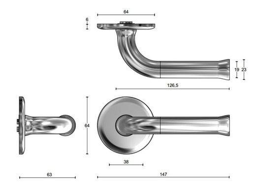 Manivelle EV101/64 Formani Nour MM3101