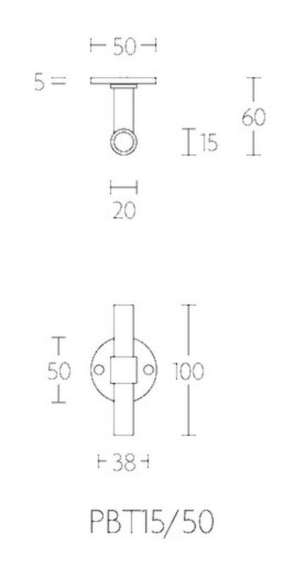 Manivelle PBT15/50 Formani One Piet Boon MM2716