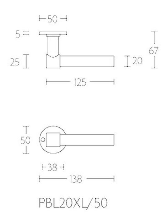 Manivelle PBL20XL/50 Formani One Piet Boon MM2728