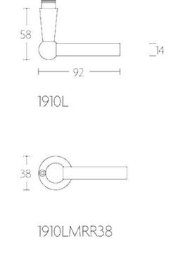 Manivelle 1910LMRR38 Formani Timeless MM1910