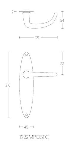 Manivelle 1922MPOSFC Formani Timeless MM1922