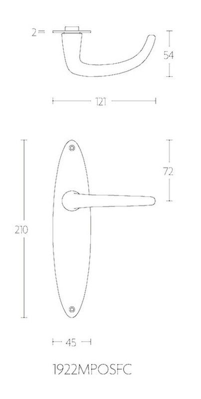 Manivelle 1922MPOSFC Formani Timeless MM1922