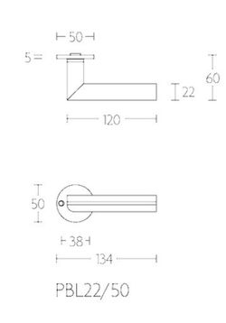 Manivelle PBL22/50 Formani Two Piet Boon MM2701