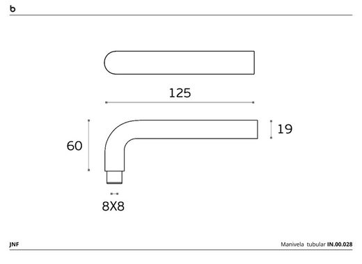 Manivelle IN.00.028 JNF MM0870