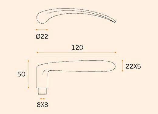 Manivelle IN.00.069 JNF MM1069IM05