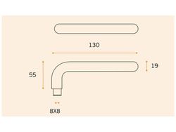 Manivelle IN.00.140 JNF MM0535AI50
