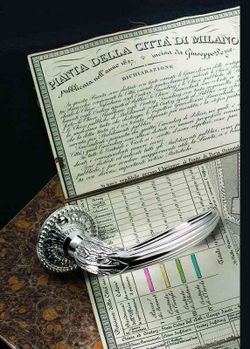 Manivelle Louis XVI Antologhia Colombo MM3130