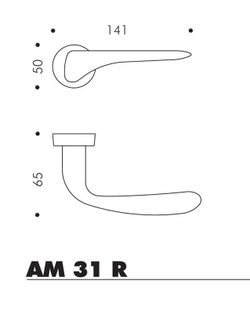 Manivelle AM31RSB Madi Colombo MM2031CM05