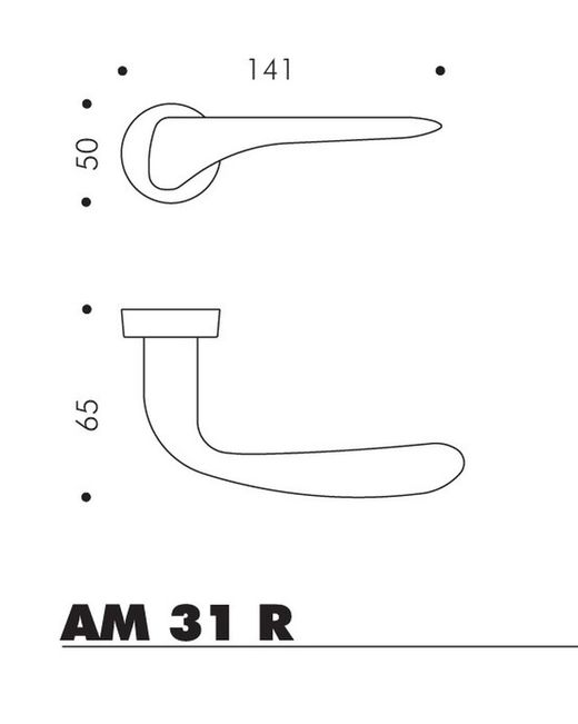Manivelle AM31RSB Madi Colombo MM2031CM05