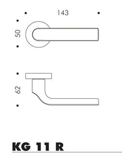 Manivelle OKG11RSB Meta Colombo MM3011