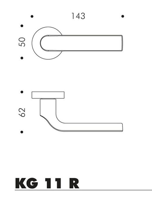 Manivelle OKG11RSB Meta Colombo MM3011