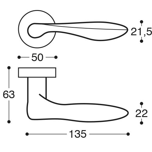 Manivelle RDS MM0888XX50 OLA