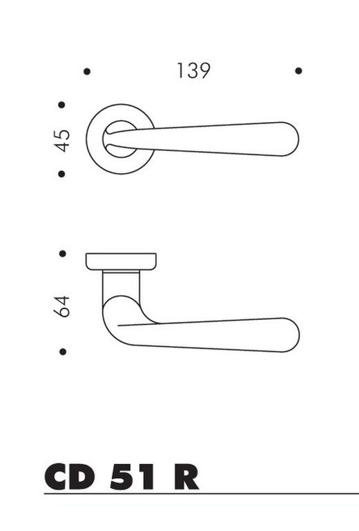 Manivelle CD51RSB Robodue Colombo MM1051