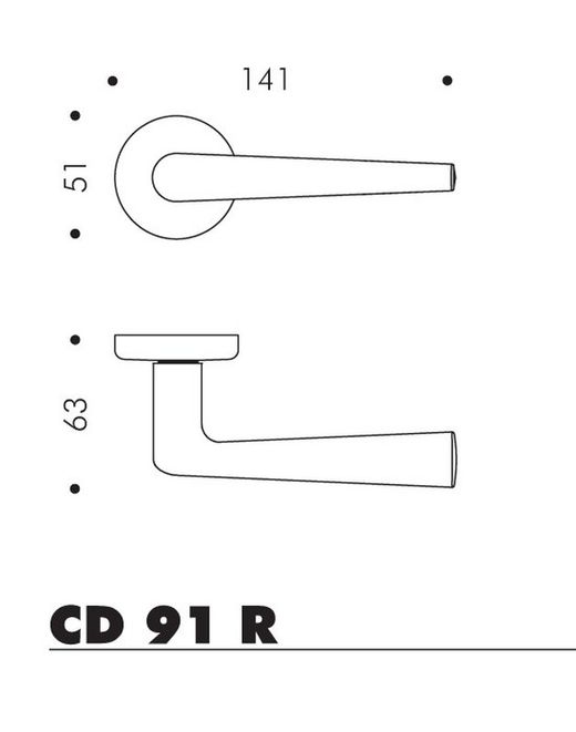 Manivelle CD91RSB Robotre Colombo MM1091CM05